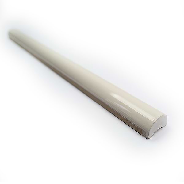 Bristol Vanilla Polished Ceramic Pencil Liners
