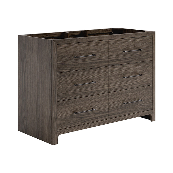 TileBar Studio Vanities Edison Espresso Oak 48" Single Vanity without Top