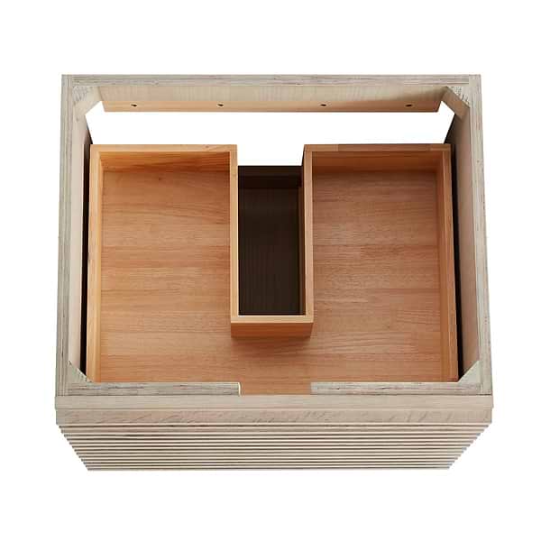 Gibson Light Wood 24" Single Vanity without Top