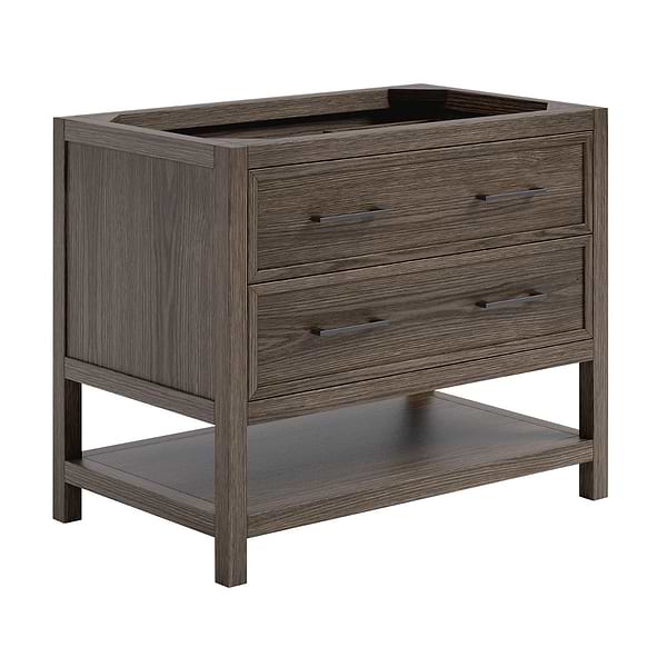 TileBar Studio Vanities Rowan Espresso Oak 36" Single Vanity without Top