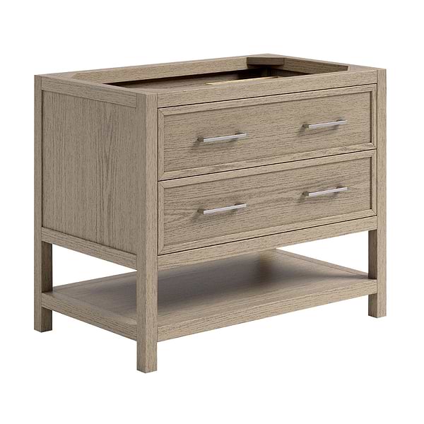 TileBar Studio Vanities Rowan Greige Ash 36" Single Vanity without Top