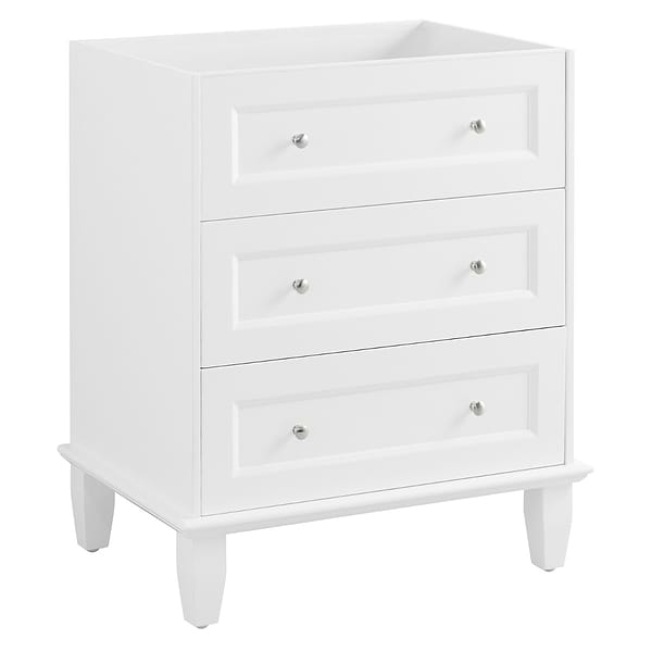 Nora White 30" Single Vanity without Top