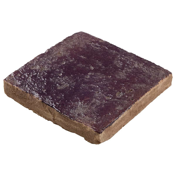 Opera Terracotta by Paula Purroy Bordeaux 6x6 Square Matte and Glossy Terracotta Tile