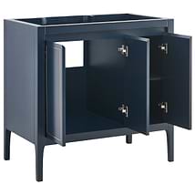 Province Navy and Gold 36" Single Vanity without Top