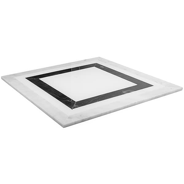 Cadre Ribera Polished Marble Mosaic Tile