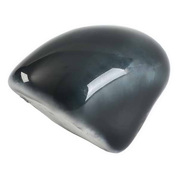 Nabi Midnight Blue Green 1x1 Crackled Glossy Glass Corner Piece for Pencil Liner