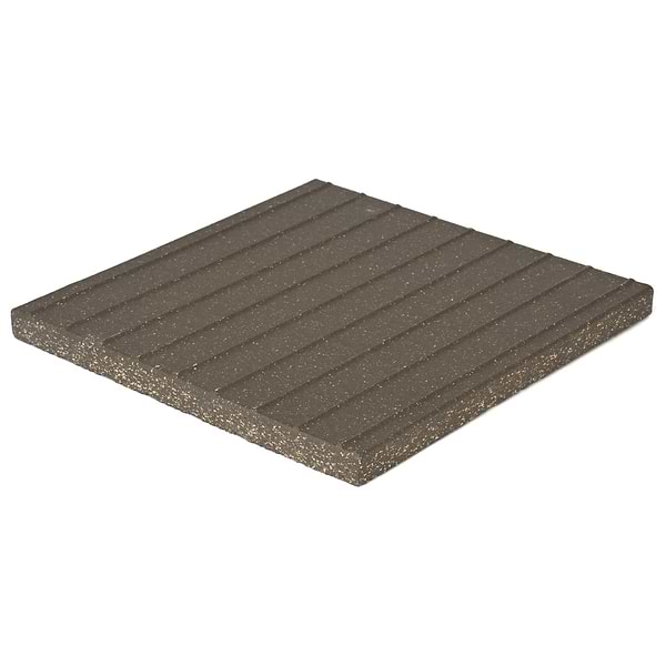 Elemental Tread Pewter Brown 6x6 Ceramic Quarry Tile