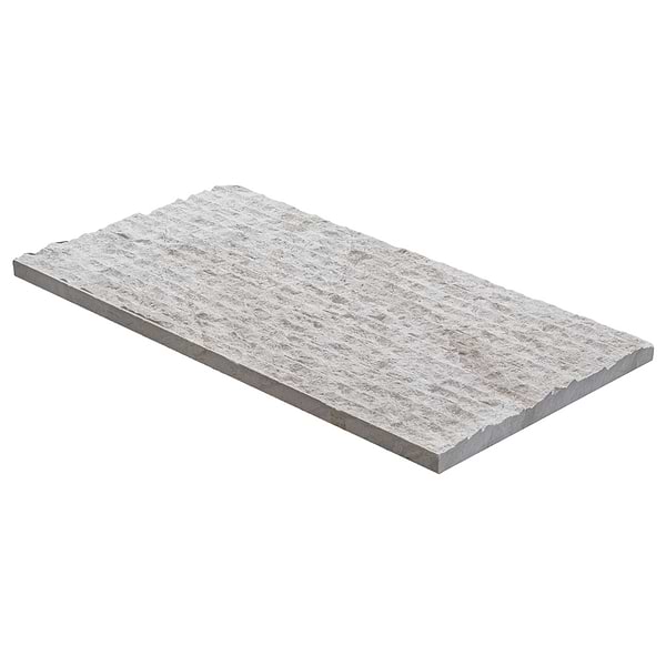 Cream Misto Chiseled Rustic Beige 12x24 Textured Marble Tile