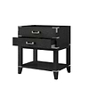 Calico Black Oak 30" Single Vanity without Top