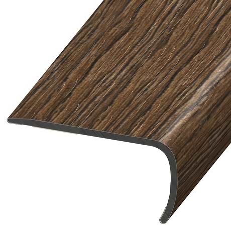 Hudson Espresso 2x1x94" LVT VersaEdge Stair Nose by Versatrim