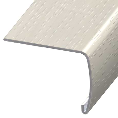 Sky Hickory Sea 2x1.5x94" VersaEdge Xtra Tall Stair Nose by Versatrim