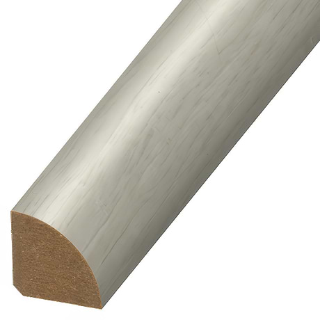 Sky Hickory Bliss .75x94" LVT Quarter Round Molding by Versatrim