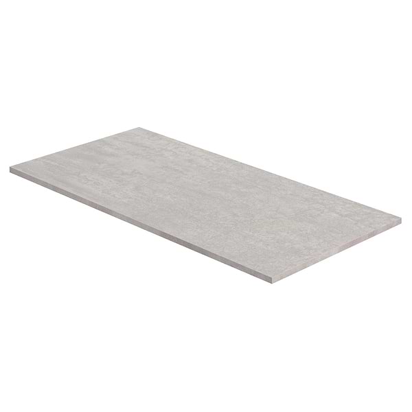 Ecliptic Chrome Gray 24x48 Matte Porcelain 2CM Outdoor Paver