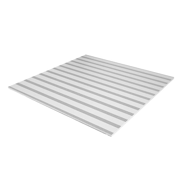 Bestow Saori Light Gray 24x24 Textured Porcelain Tile