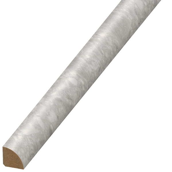 Rizo LVT Gray .75x94" LVT Quarter Round Molding by Versatrim