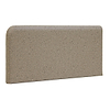 Elemental Gray 4x8 Ceramic Quarry Tile Right Bullnose Corner (12 per box)