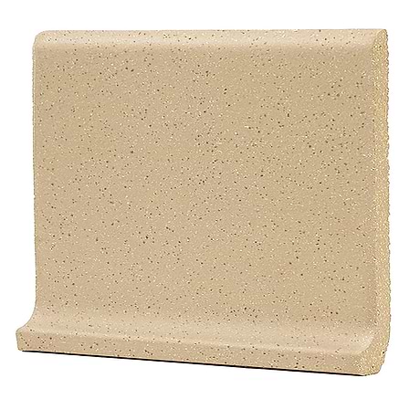 Elemental Beige 6x8 Ceramic Quarry Tile Cove Base (14 per box)