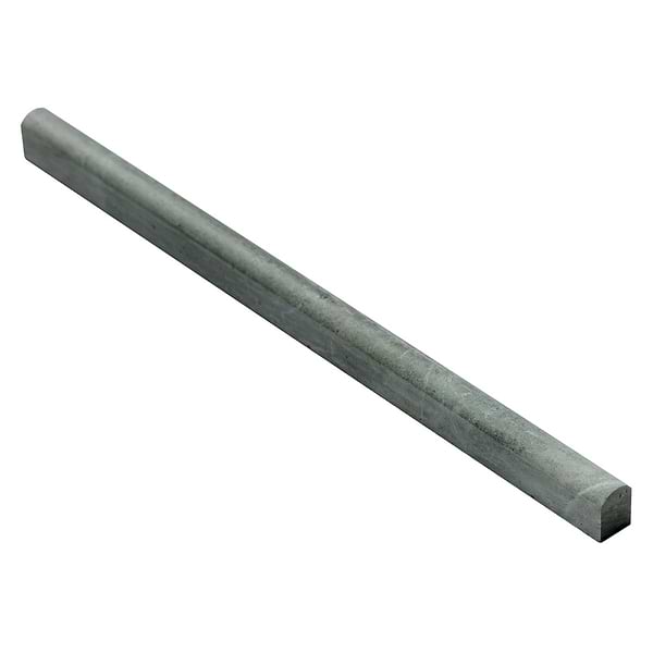 Tia Verde Green 1x12 Honed Marble Pencil Molding