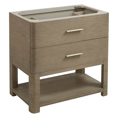 James Martin Vanities Lucian Pebble Oak 36