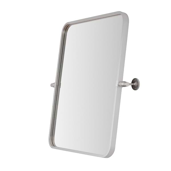 Liora Silver 20x24" Rectangle Tilt Mirror