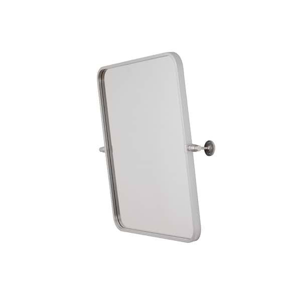 Liora Silver 20x24" Rectangle Tilt Mirror