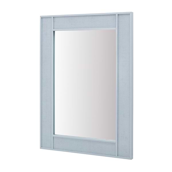 James Martin Vanities Solene Serenity Blue Oak 28x42" Rectangle Mirror