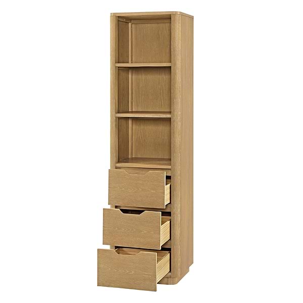 Salma Blonde Oak 20" Linen Cabinet