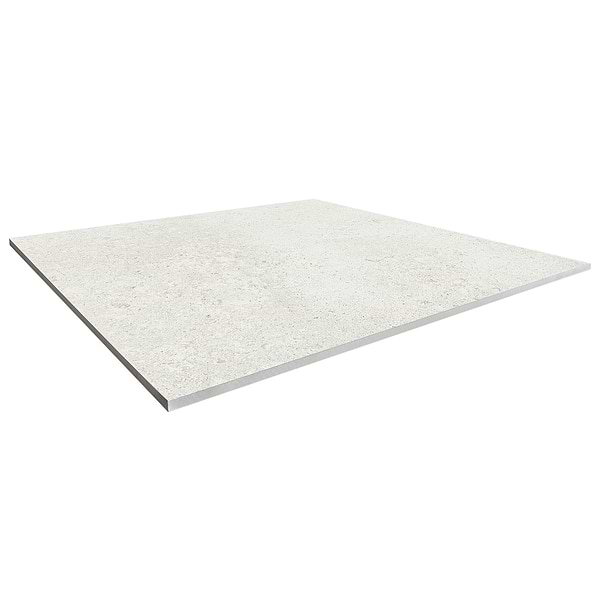 Sample-New Rock Perla White Limestone Look Matte Porcelain Tile