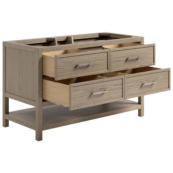 TileBar Studio Vanities Rowan Greige Ash 48" Single Vanity without Top