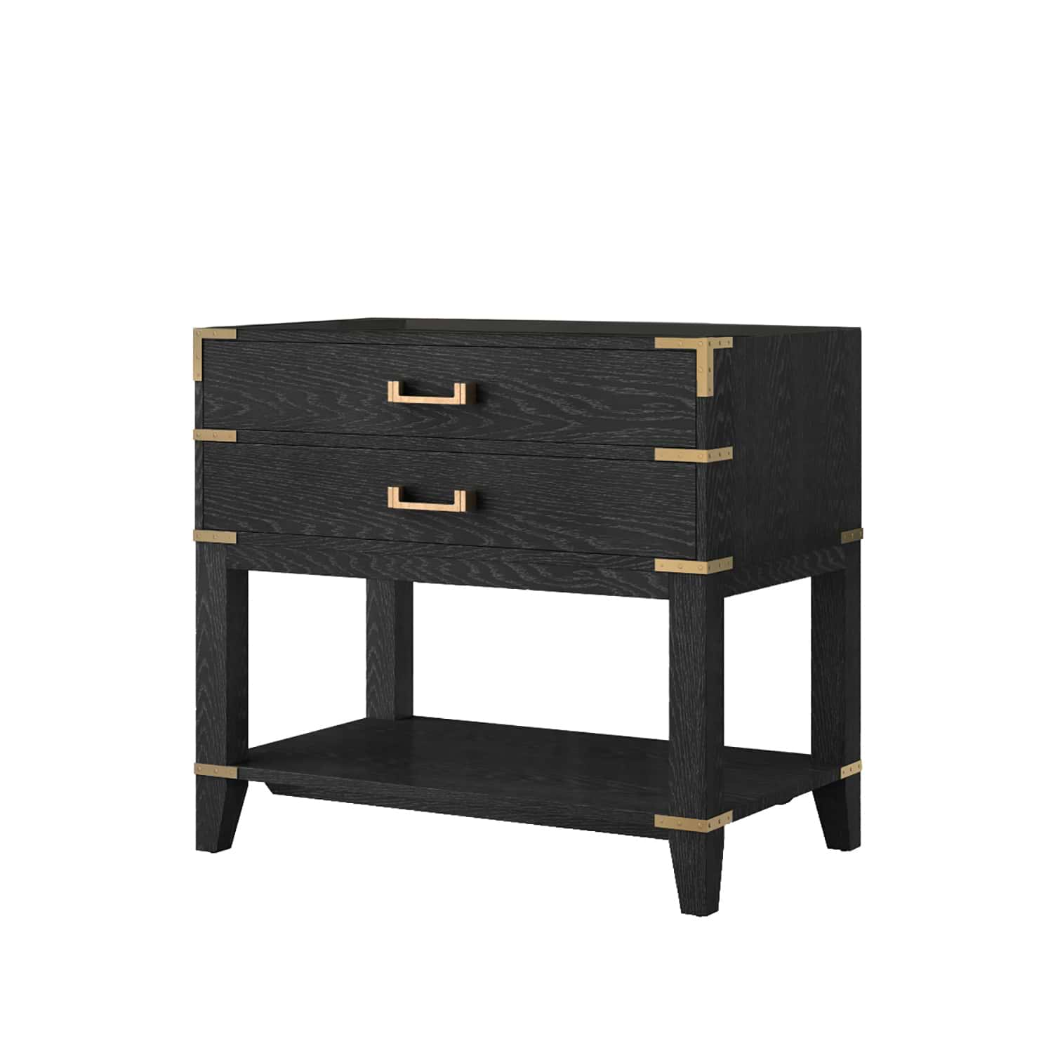 Calico Black Oak 36" Single Vanity without Top