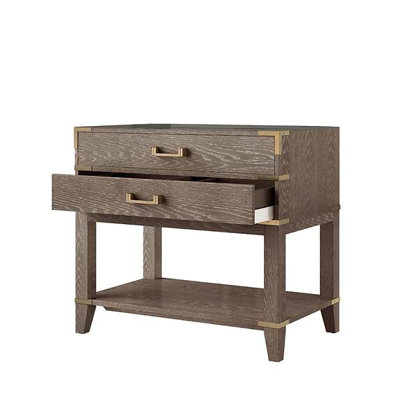 Calico Gray Oak 36" Single Vanity without Top