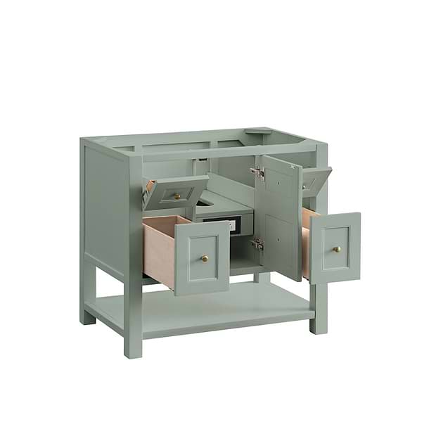 James Martin Vanities Breckenridge Smokey Celadon Green 36" Single Vanity without Top