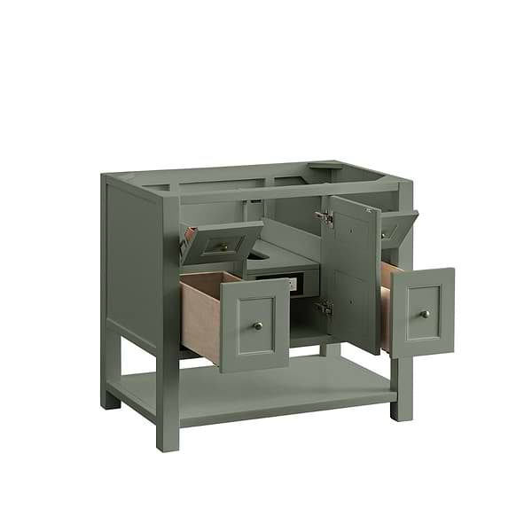 James Martin Vanities Breckenridge Smokey Celadon 36" Single Vanity without Top