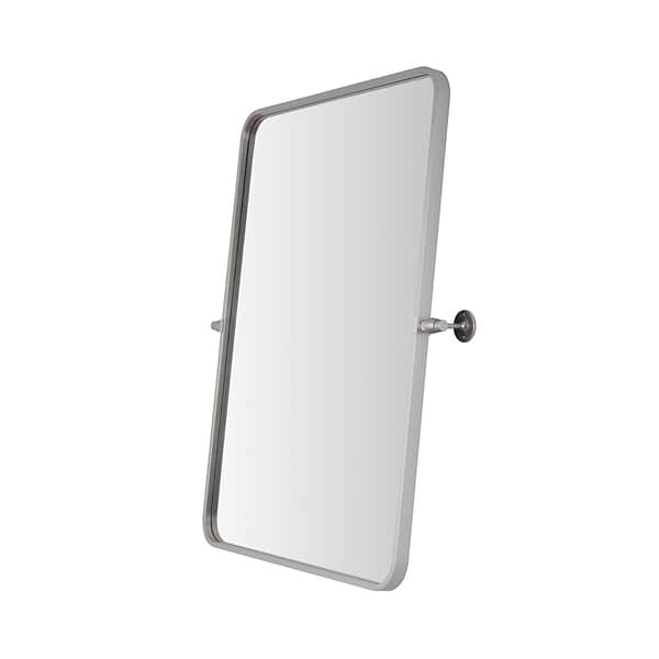 Liora Silver 24x32" Rectangle Tilt Mirror