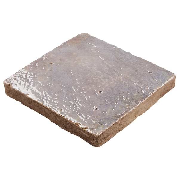 Opera Terracotta by Paula Purroy Dune 6x6 Square Matte and Iridescent Terracotta Tile