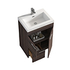 Mona 24" Cali Walnut Vanity And Counter