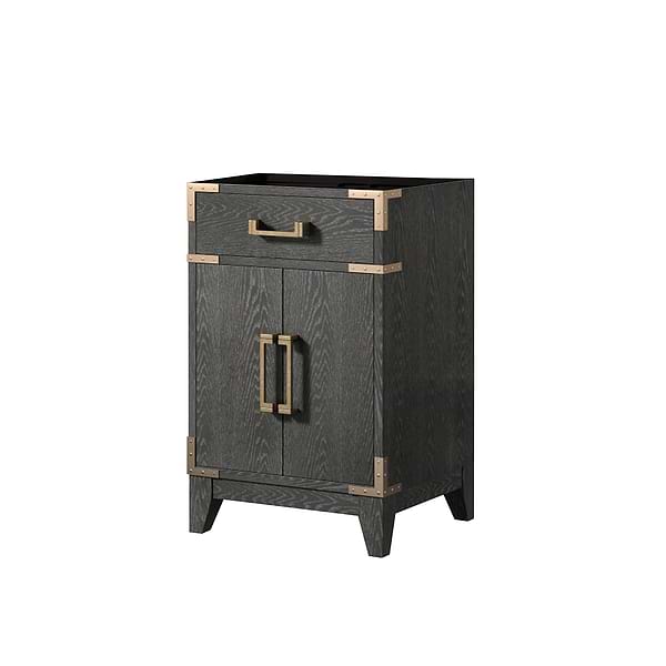 Aiden Black Oak 20" Single Vanity without Top