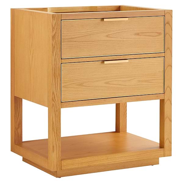 Dayton Woodgrain 30" Single Vanity without Top, View 4, open zoomed image