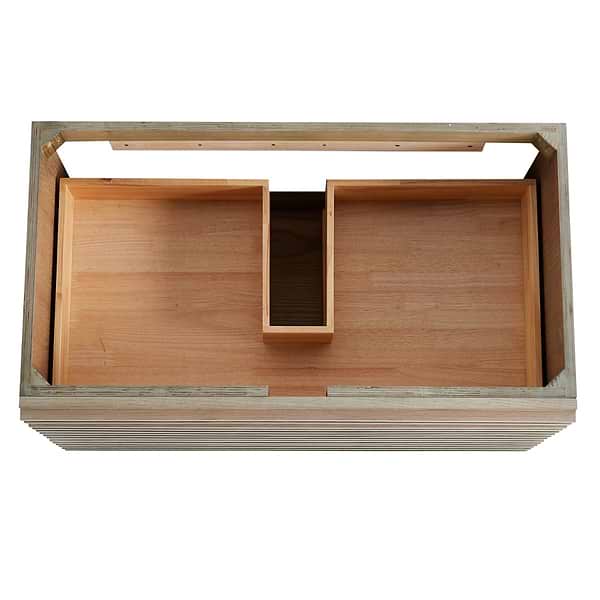 Gibson Light Wood 36" Single Vanity without Top