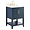 Sheraton 24" Navy Vanity with Pure White Quartz Top and Ceramic Basin