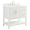 Sheraton 36" White Vanity with Pure White Quartz Top and Ceramic Basin