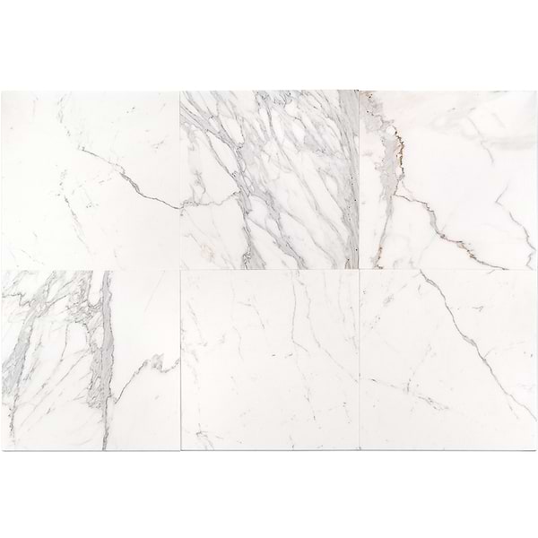 Calacatta Oro 18x18 Polished Marble Tile 