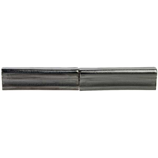 Nabi Metallic Gunmetal Gray 2x6 Matte Glass Chair Rail Liner