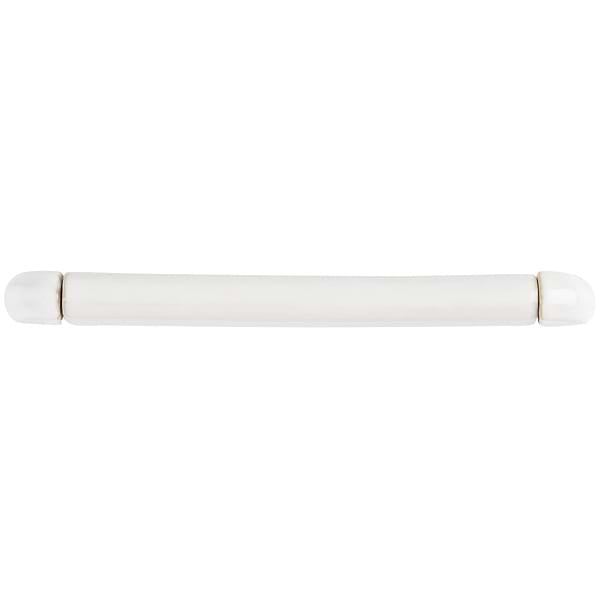 Nabi Natural White 1x1 Glossy Glass Pencil Corner Piece