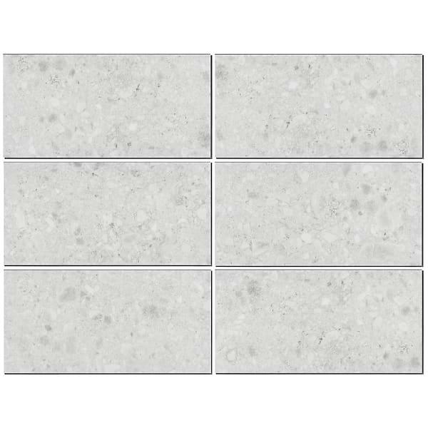 Rizo LVT Silver Beige 12x24 Rigid Core Click Luxury Vinyl Tile
