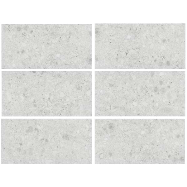 Rizo LVT Silver Beige 12x24 Glue Down Luxury Vinyl Tile 28mil