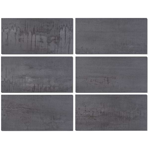Angela Harris Inspira Dark Rigid Core Click 12x24 Luxury Vinyl Tile