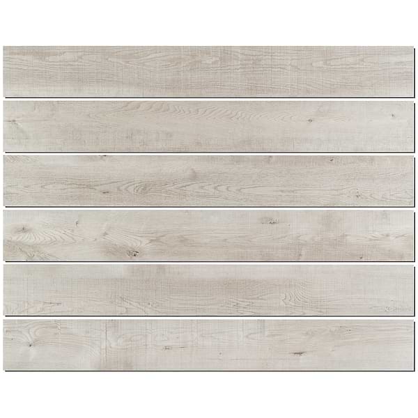 Hudson Misty Sky Rigid Core Click 6x48 Luxury Vinyl Plank Flooring