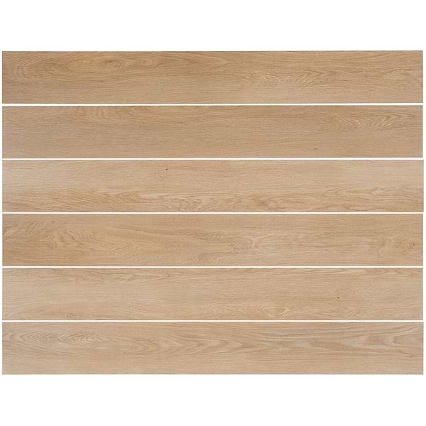 Aspen LVT Highland Oak Brined 6x48 Luxury Vinyl Plank in Brown, View 8, open zoomed image