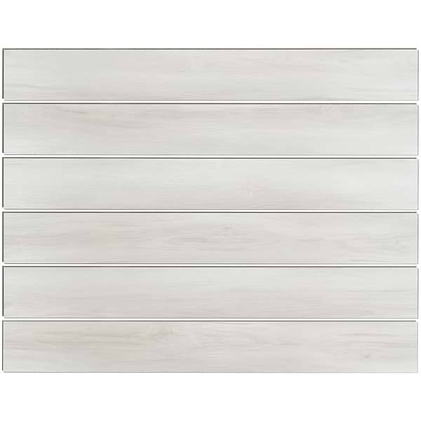 Sky Hickory Sea 12mil Rigid Core Click 6x48  Luxury Vinyl Plank Flooring